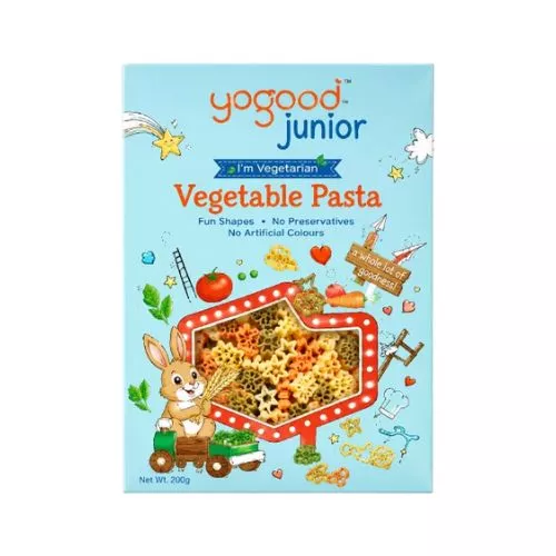 Yogood Junior Vroom Vroom Vegetable Pasta 300g
