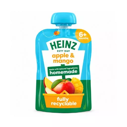 Heinz Apple & Mango Puree 6+ Months 100g