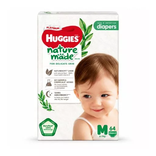 Huggies Naturemade Medium Diaper