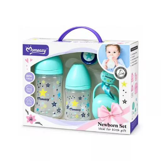 Momeasy PP Feeding Bottles Gift Set 5Pcs