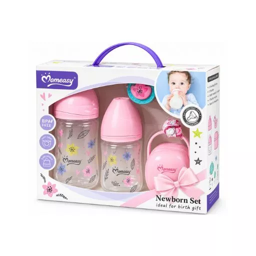 Momeasy PP Feeding Bottles Gift Set 5Pcs