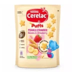 Nestlé Cerelac Banana & Strawberry Puffs 50g