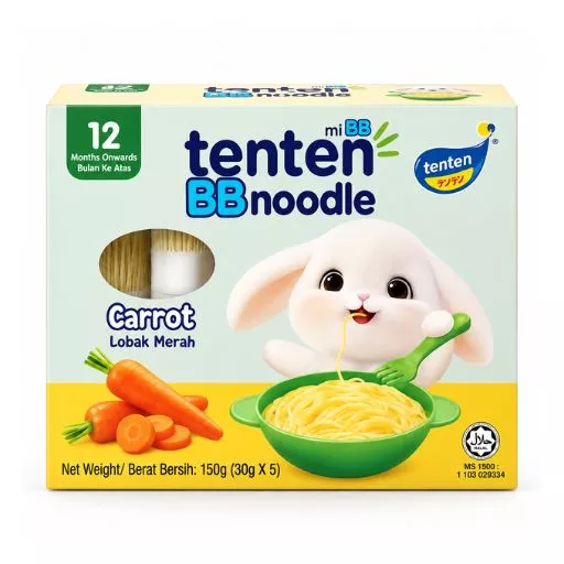 Tenten Carrot Baby Noodles 150g