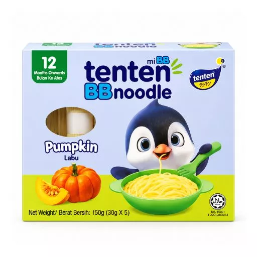 Tenten Pumpkin Baby Noodles 150g