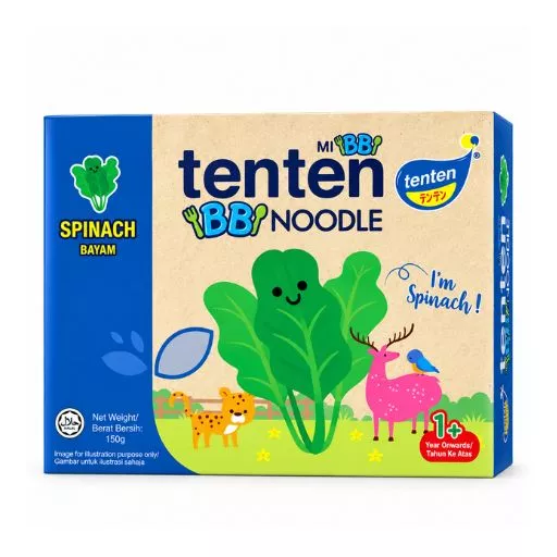 Tenten Spinach Baby Noodles 150g
