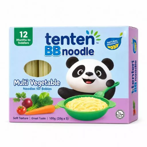 Tenten Multi Vegetable Baby Noodles 150g